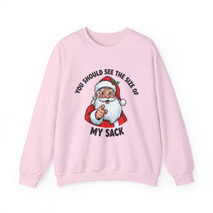 You Should See The Size Of My Sack Christmas Crewneck Sweatshirt