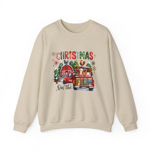 Christmas on the Farm Crewneck Sweatshirt