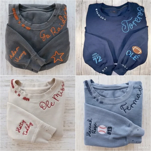 Personalized NFL Team Sweatshirt | Vintage Custom Football Hoodie
