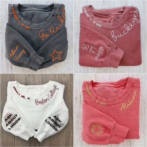 Personalized NFL Team Sweatshirt | Vintage Custom Football Hoodie