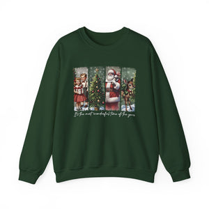 It's The Most Wonderful Time Of The Year Christmas Crewneck Sweatshirt