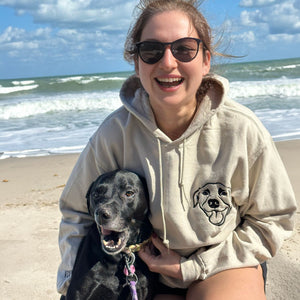 Custom Dog Mom Sweatshirt – Personalized Pet Lover Gift