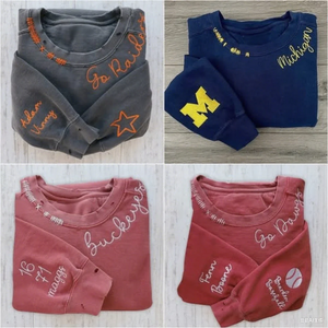 Personalized NFL Team Sweatshirt | Vintage Custom Football Hoodie