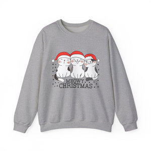 Meowy Christmas Crewneck Sweatshirt