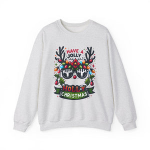 Have A Jolly Holly Christmas Crewneck Sweatshirt