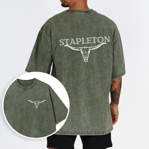 Cow Bull Garment-dye Tees