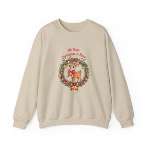 Oh Deer Christmas Crewneck Sweatshirt