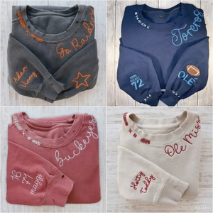 Personalized NFL Team Sweatshirt | Vintage Custom Football Hoodie