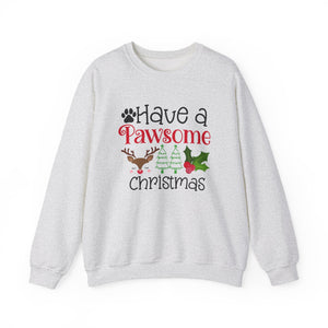 Have a Pawsome Christmas Crewneck Sweatshirt