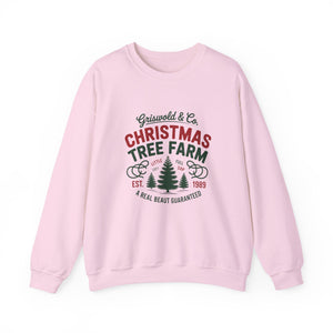 Tree Farm Christmas Crewneck Sweatshirt