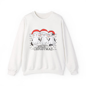 Meowy Christmas Crewneck Sweatshirt