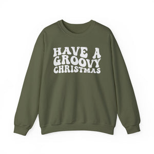 Have A Groovy Christmas Crewneck Sweatshirt