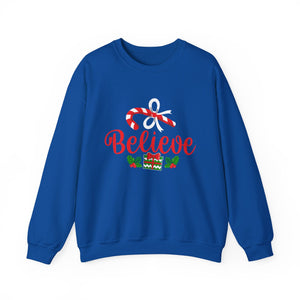 Believe Christmas Crewneck Sweatshirt
