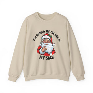 You Should See The Size Of My Sack Christmas Crewneck Sweatshirt
