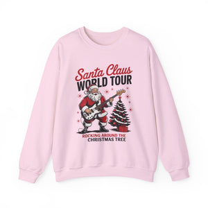 Santa Claus World Tour Christmas Crewneck Sweatshirt