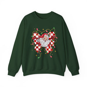 Santa Valentine’s Christmas Crewneck Sweatshirt