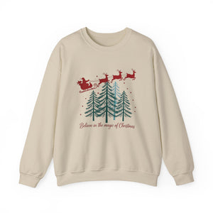 Believe In The Magic Of Christmas Crewneck Sweatshirt