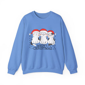 Meowy Christmas Crewneck Sweatshirt