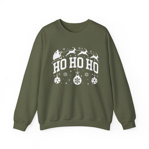 HO HO HO Christmas Crewneck Sweatshirt