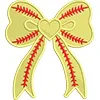 Glitter Appliqué Bow (Fabric)