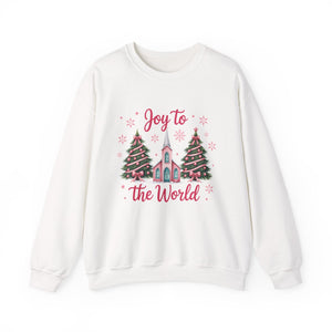 Joy to the World Christmas Crewneck Sweatshirt