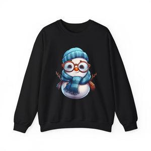 Cute Snowman Christmas Crewneck Sweatshirt