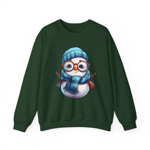 Cute Snowman Christmas Crewneck Sweatshirt