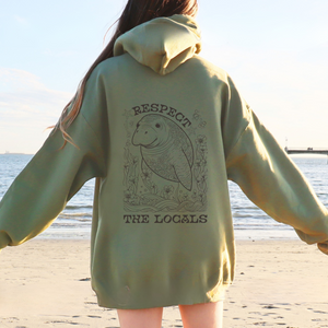 Respect The Locals Manatee Sweater