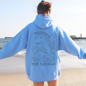 Respect The Locals Manatee Sweater