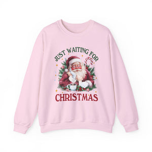 Just Waiting for Christmas Crewneck Sweatshirt