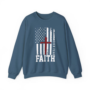 Faith Over Fear Faith Crewneck Sweatshirt