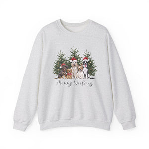 Merry Woofmas Christmas Crewneck Sweatshirt