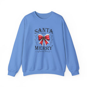 Santa & Co. Merry Christmas Sweatshirt Crewneck