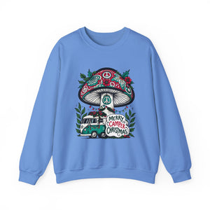 Merry Camper Christmas Crewneck Sweatshirt