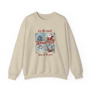 It's The Most Wonderful Time Of The Year Christmas Crewneck Sweatshirt