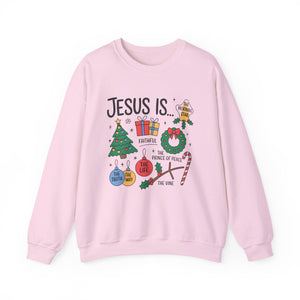 Jesus Christmas Crewneck Sweatshirt