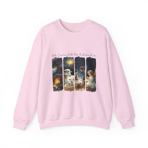 Jesus Christmas Crewneck Sweatshirt