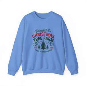 Tree Farm Christmas Crewneck Sweatshirt