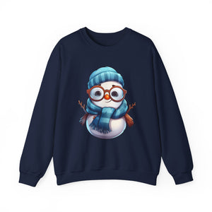 Cute Snowman Christmas Crewneck Sweatshirt