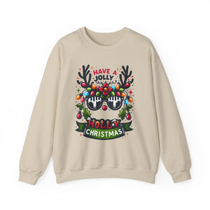 Have A Jolly Holly Christmas Crewneck Sweatshirt