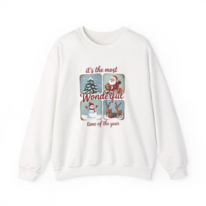 It's The Most Wonderful Time Of The Year Christmas Crewneck Sweatshirt