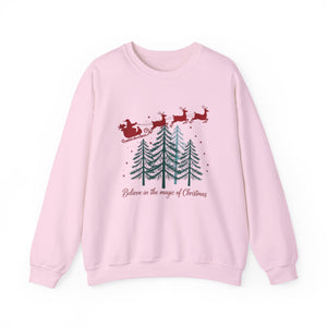 Believe In The Magic Of Christmas Crewneck Sweatshirt