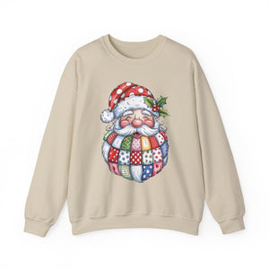 Festive Santa Christmas Crewneck Sweatshirt