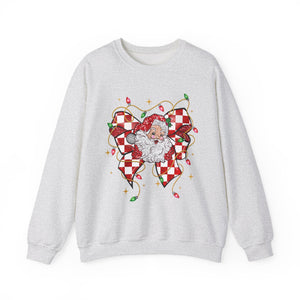 Santa Valentine’s Christmas Crewneck Sweatshirt
