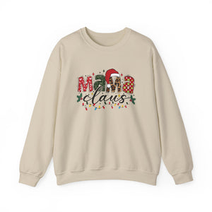Mama Claus Christmas Crewneck Sweatshirt
