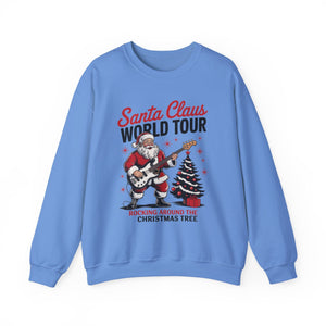 Santa Claus World Tour Christmas Crewneck Sweatshirt