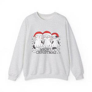 Meowy Christmas Crewneck Sweatshirt