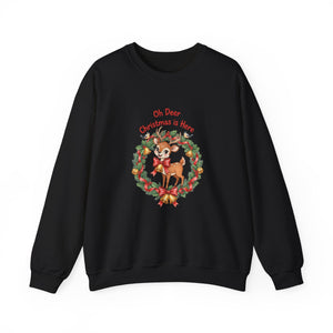 Oh Deer Christmas Crewneck Sweatshirt