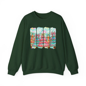 Vibrant Holiday Christmas Crewneck Sweatshirt