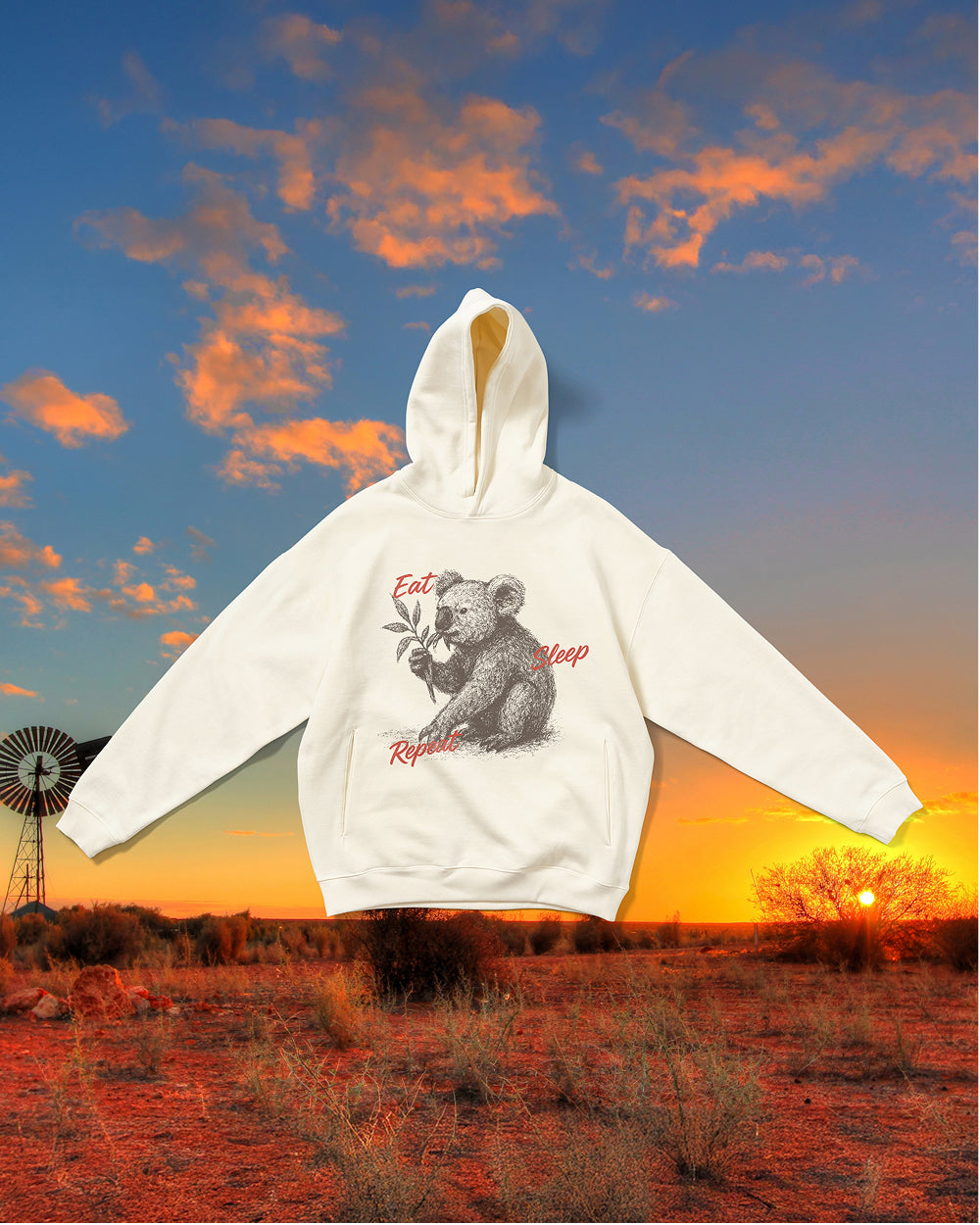 Eat Sleep Repeat Hoodie